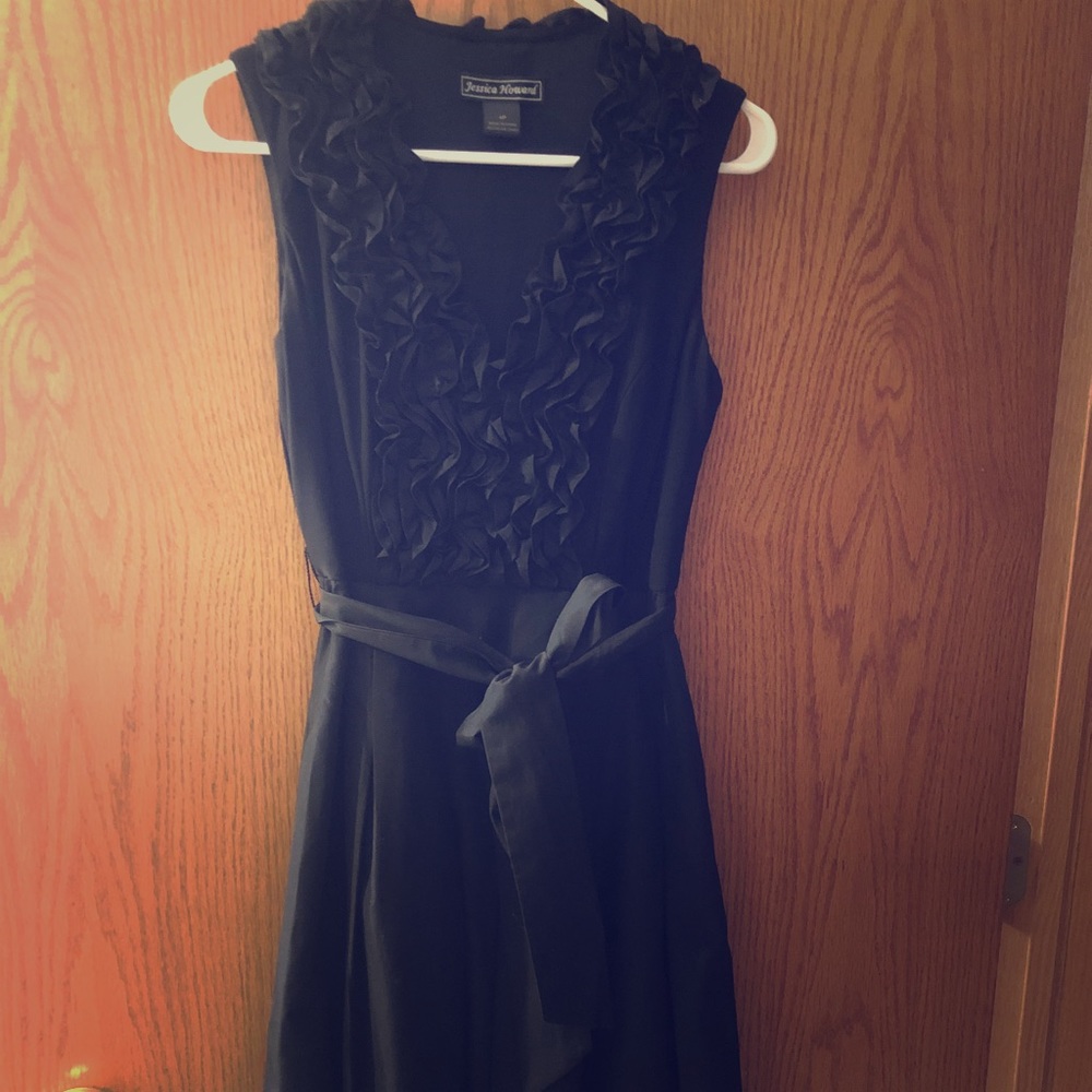 Jessica Howard Little Black Dress - Size 4P - Picture 1 of 4